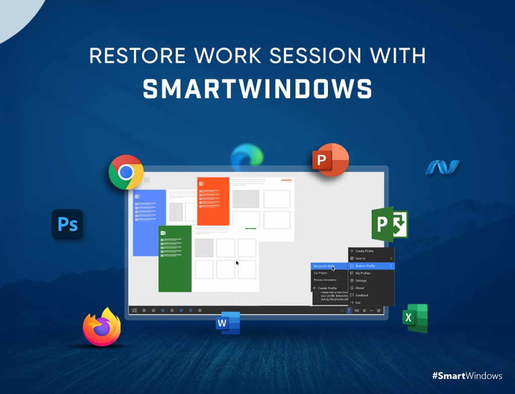 Restore Work Sessions With SmartWindows