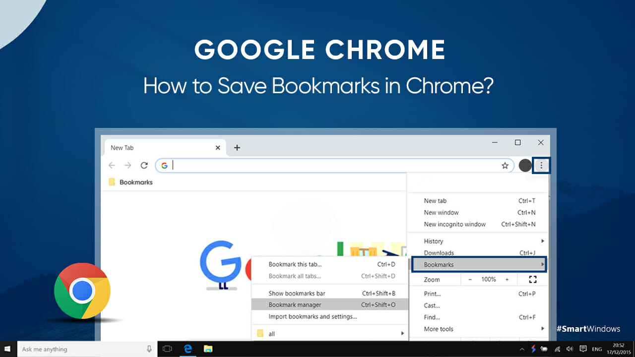 How to Save Bookmarks in Chrome?