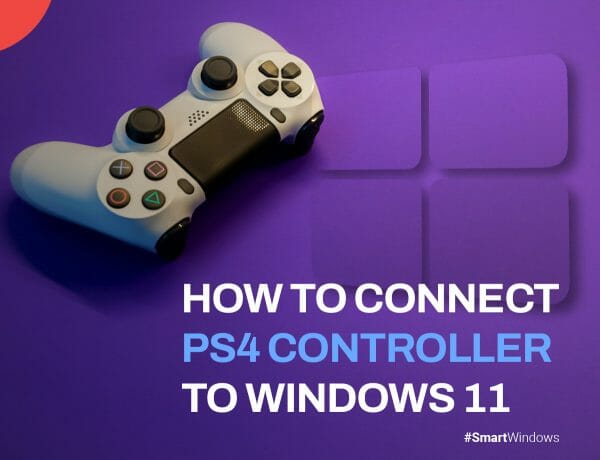 How to Connect PS4 Controller to Windows 11 - Explained - SmartWindows