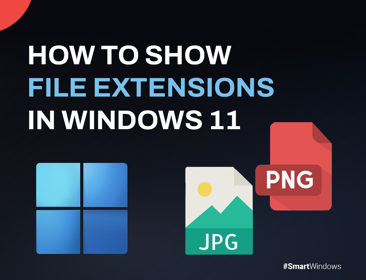 How to turn on hidden filename extensions in Windows