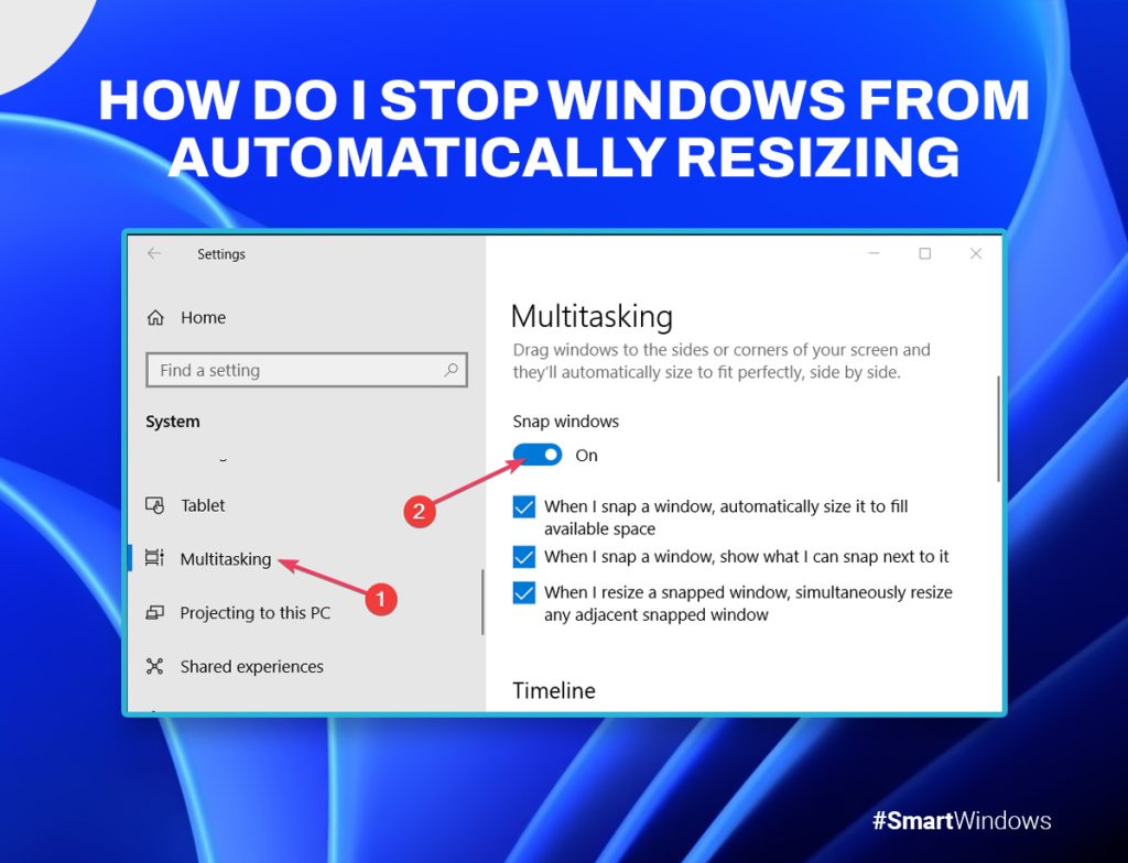 How Can You Stop Windows From Automatically Resizing in Windows 11?