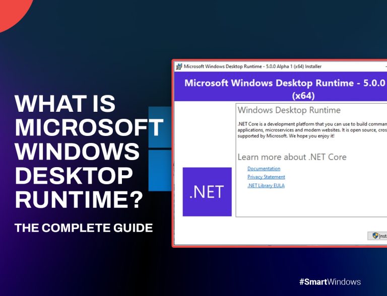 What is microsoft windows desktop runtime 