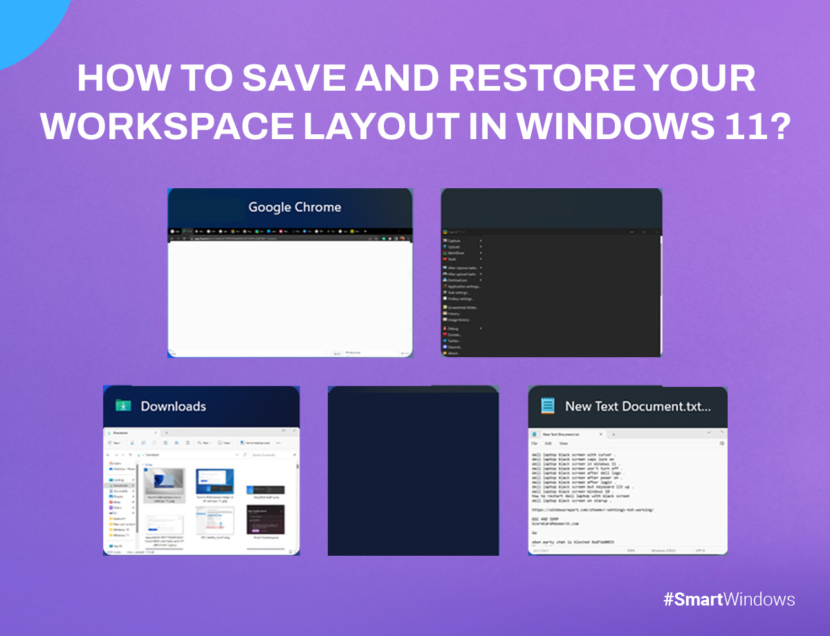 save workspace layout windows 11